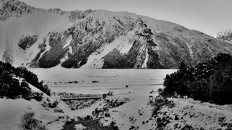 Aoraki Mt Cook village, Glencoe Stream