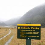 Avalanche hazard warning | Mt Aspiring National Park