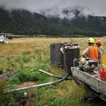 Aspiring hut 2016 sewerage disposal