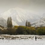 Branch Burn, Cardrona Valley and snow