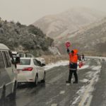 Fitting chains in the Cardrona Valley