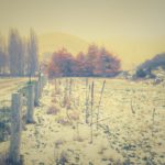 Hillend, Cardrona Valley and snow