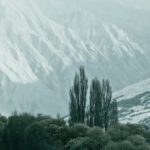 Branch Burn, Cardrona Valley and snow