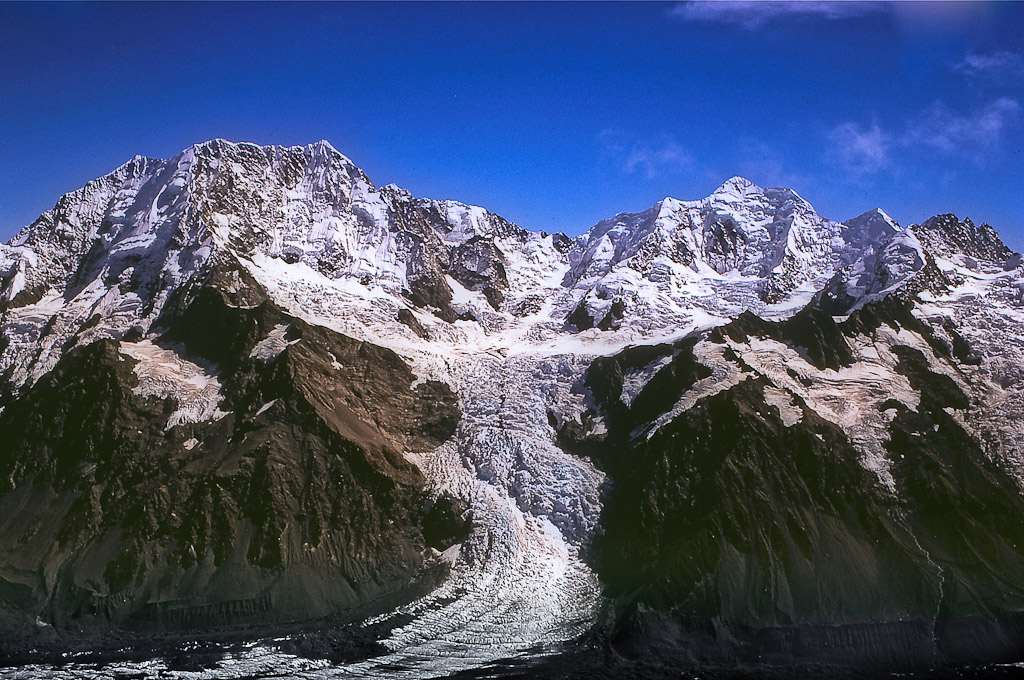 Mt Cook and Mt Tasman