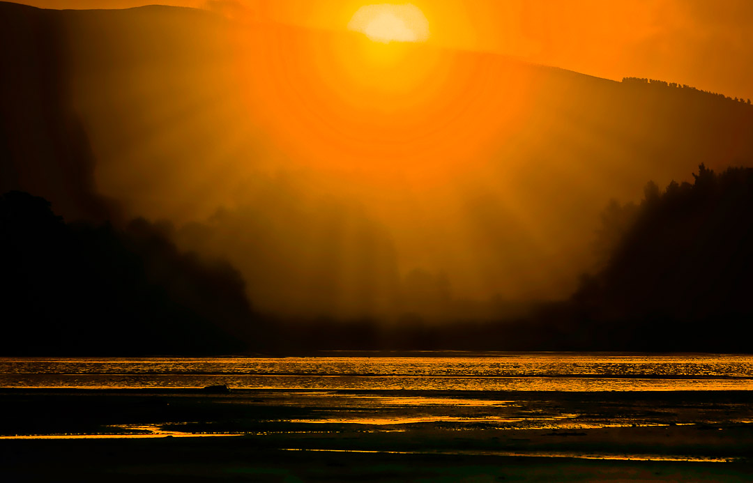 Catlins Estuary sunset