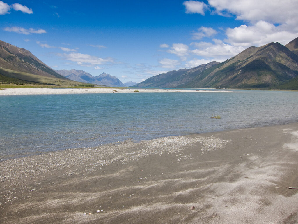 Hunter valley braided river bed